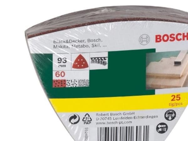 Bosch SLIBEBLAD DELTA K60 25 kpl PL