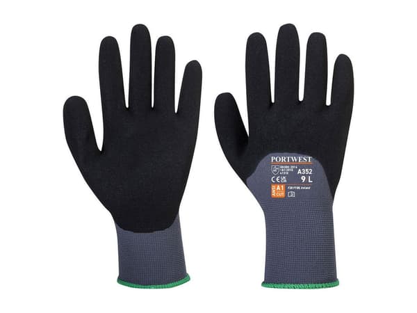 Dermiflex Ultra nitrilhandskar 3/4 doppade A352 str 8/M