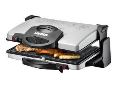 UNOLD 8555 - Grill - elektrisk - 792 cm2 - silver