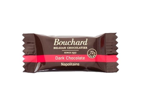 Chokolade Bouchard mørk - 5g flödespaket (1kg)