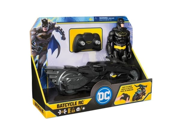 Batman Stealth Batcycle RC w. 30 cm Batman