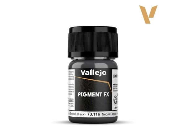 Vallejo 73.116, Kol, 35 ml, 1 styck, Carbon Black