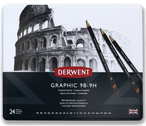 Derwent - Graphic Pencil Set, 24 st.