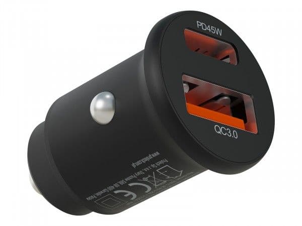Billader med 2x USB-A + USB-C 45W G50B