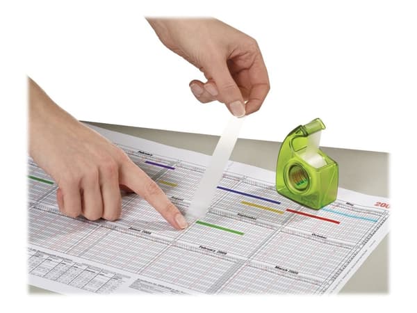 Tesa Easy Cut - Dispenser - handhållen - grön