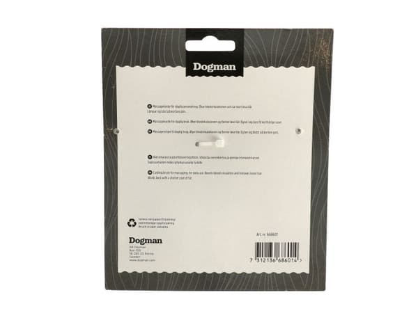 DOGMAN Massasjekarde av gummi M