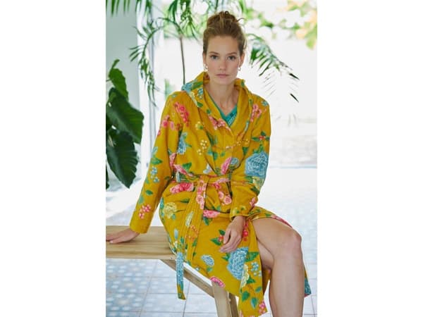 PIP Studio Good Evening Bathrobe Yellow S