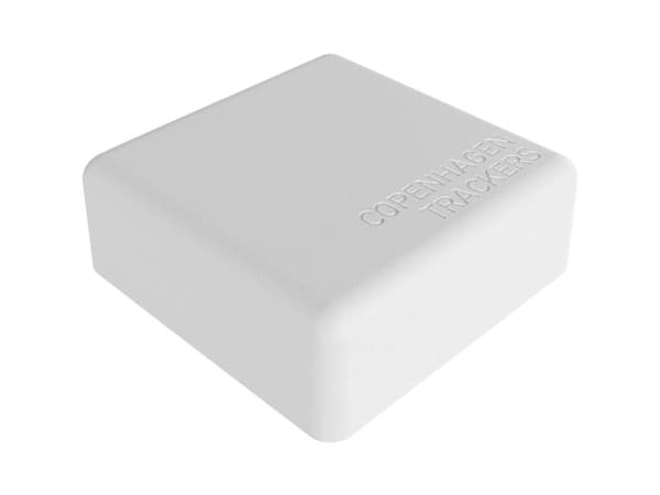 Copenhagen Trackers Cobblestone GPS Tracker Køretøjstracker Hvid