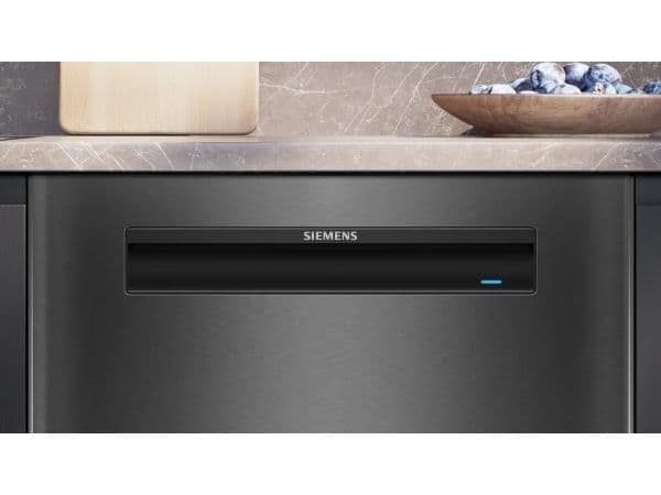 Siemens SN15EC06CS - Diskmaskin - Borstat stål