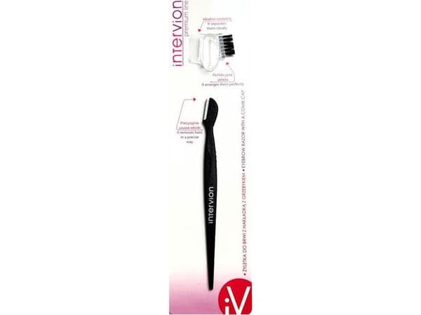 Intervion INTER-VION_Eyebrow razor with comb attachment