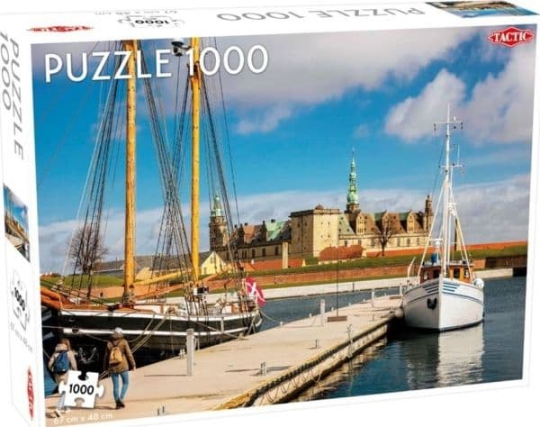 Tactic 56700, Puslespill, 1000 stykker, By, 9 år