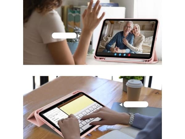 Tech-Protect TECH-PROTECT SC PEN etui til iPad 10.9 2022 - rosa