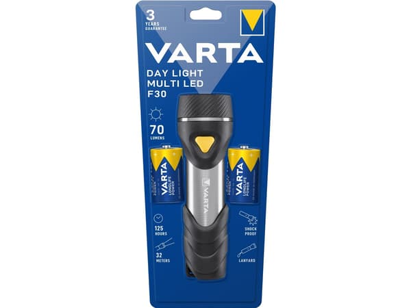 Varta Day Light Multi LED F30 - Lommelykt - LED