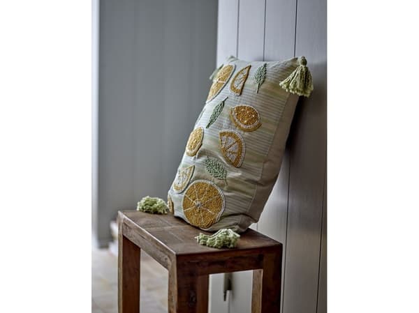 CREATIVE COLLECTION sitronpute gul bomull