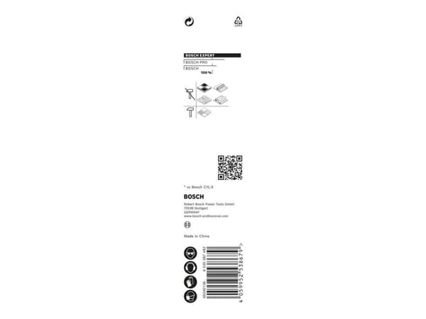 Bosch BOR HEX MULTICONSTRUCTION 5X100MM BOR HEX MULTICONSTRUCTION 5X100MM