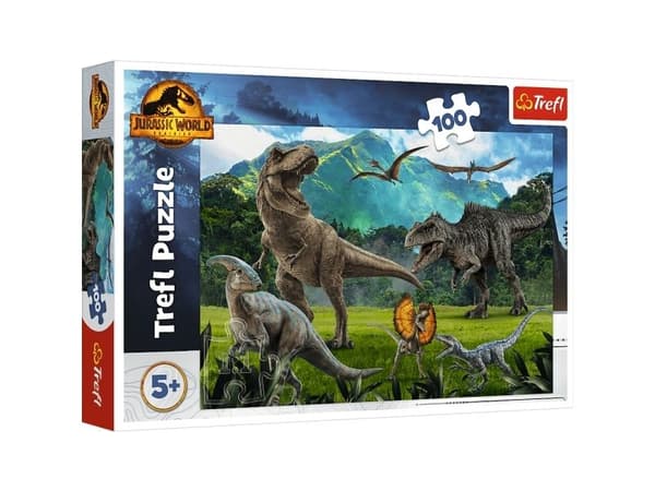 Trefl 16441, 100 styck, Dinosaurier, 5 År
