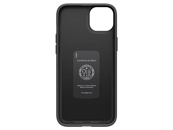 Spigen Thin Fit-etui for iPhone 15 - svart