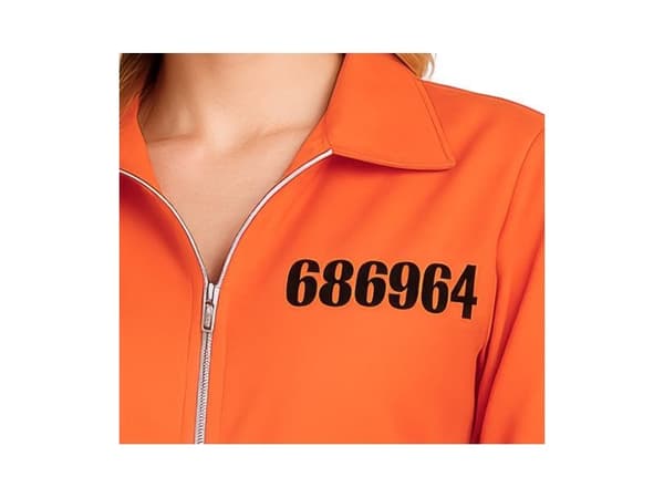 Orange fängarkedräkt (dam)
