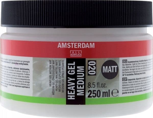 Amsterdam Heavy gel medium matt 020 (boks)