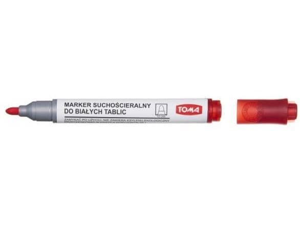 Whiteboardmarker 4 farger + viskelær TOMA