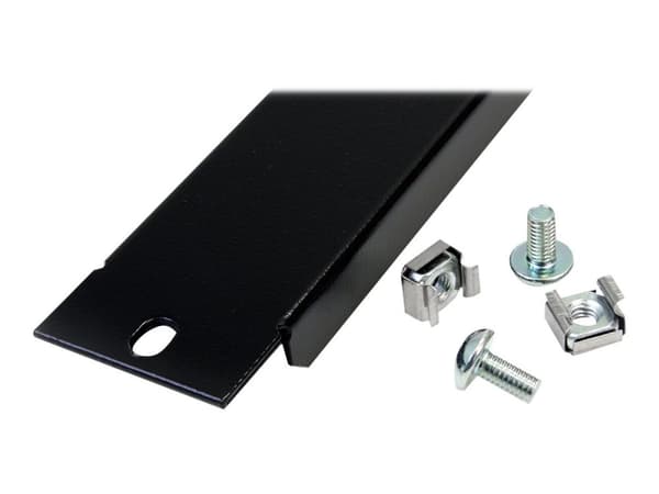 StarTech.com BLANKB1, Tyhjä paneeli, Terästä, musta, 273,7 g