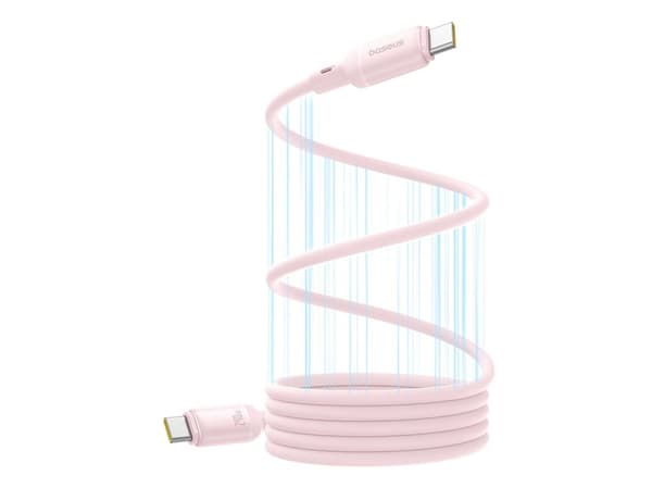 Baseus P10376800411-00, 1 m, USB C, USB C, Rosa