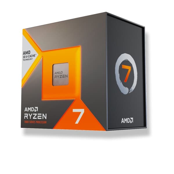 AMD Ryzen 7 7700X3D - 4 GHz - 8-core - 16 trådar - 96 MB cache - Socket AM5 - Box