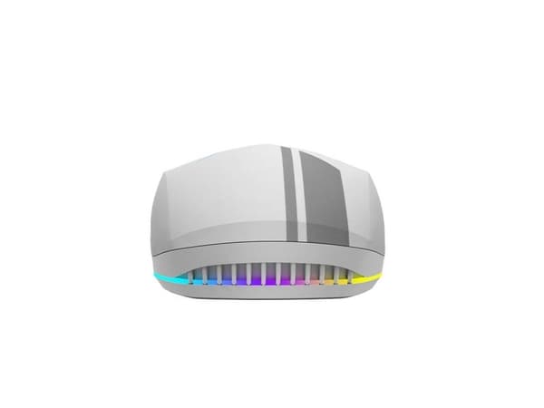 Machenike M721 Wireless Gaming Mouse 10000 DPI with RGB Backlight - White