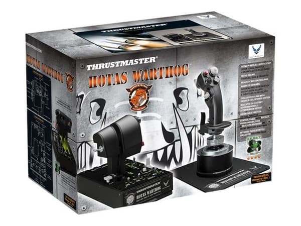 Thrustmaster HOTAS Warthog - Joystick og gasspedal - kablet - for PC