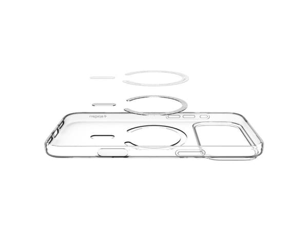 Spigen Liquid Crystal MagSafe Case for iPhone 18 Pro Max / 17 Pro Max - Clear and White