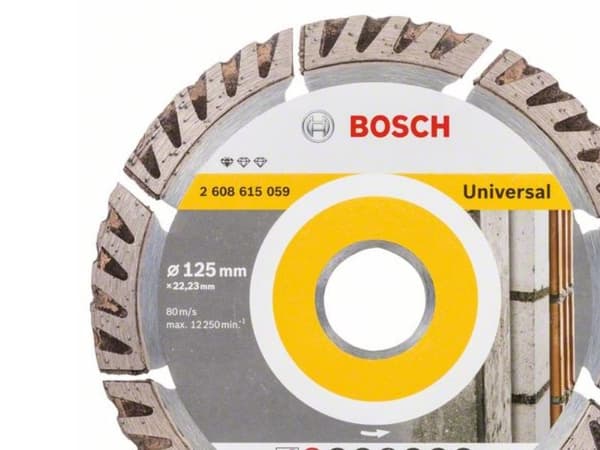 Bosch DIAMANTSKIVE STD UNIVERSAL 125X22,23MM