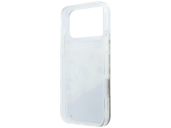 Karl Lagerfeld Liquid Glitter Beach &amp; Sand Case for iPhone 17 Pro Max / 18 Pro Max - Beige