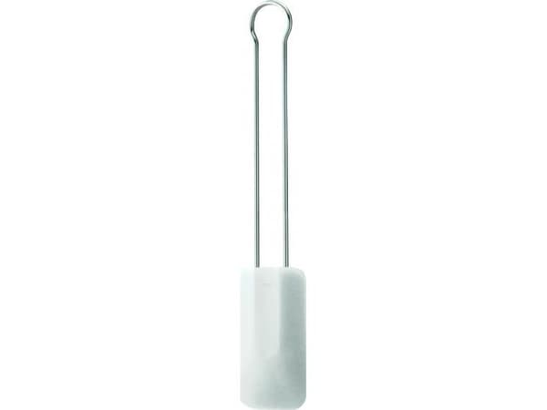 Rosle gryteholder 32 cm silikon/Rustfritt stål hvit