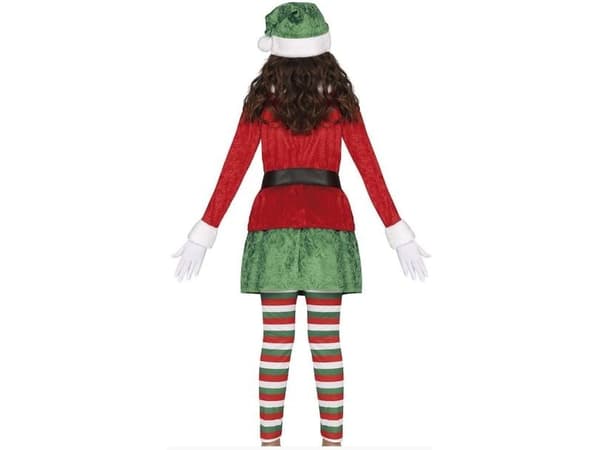 Julemandens hjælper kostume