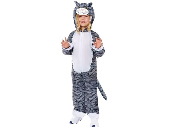 Harmaa kissan puku
