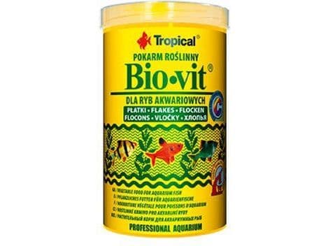Tropical Bio-Vit växtfoder till fisk 1000 ml/200 g