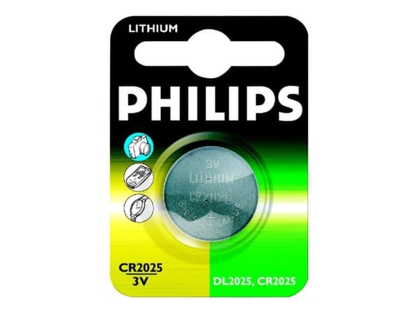 Philips CR2025 Knapcelle batteri 3V