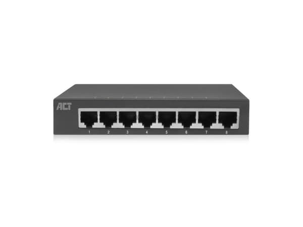 ACT 8-port Gigabit Ethernet-switch (AC4418)