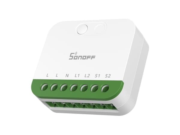 Sonoff MINI-2GS dubbelkanals mini-switch Matter