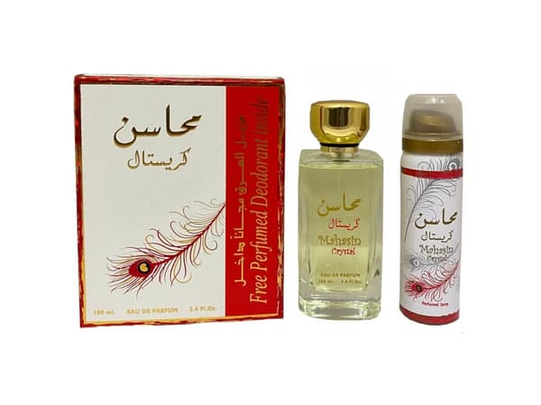Lattafa Mahasin Crystal Eau De Parfum Spray 100ml