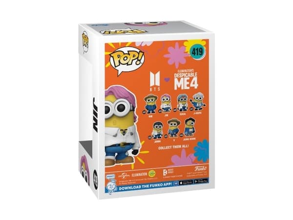 FUNKO POP! Viniline-figur: BTS x Despicable Me 4 - Jin