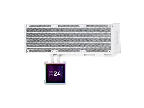 Lian Li Hydroshift II LCD-S 360N vifteløs Hvit