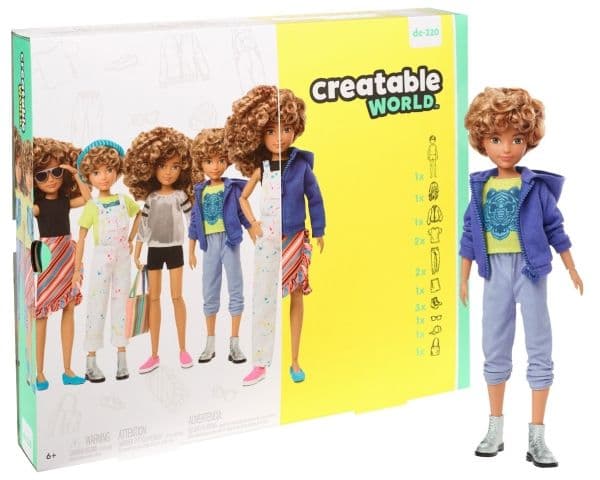 Creatable World Deluxe Light Brown Hair