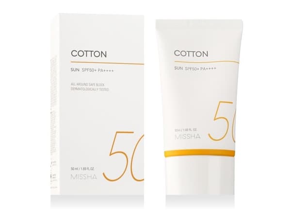 Missha All Around Safe Block Cotton Sunscreen 50ml