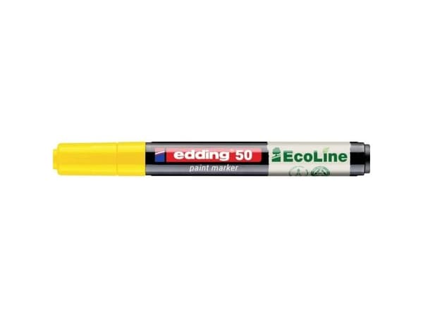 edding paint marker 50 EcoLine gul