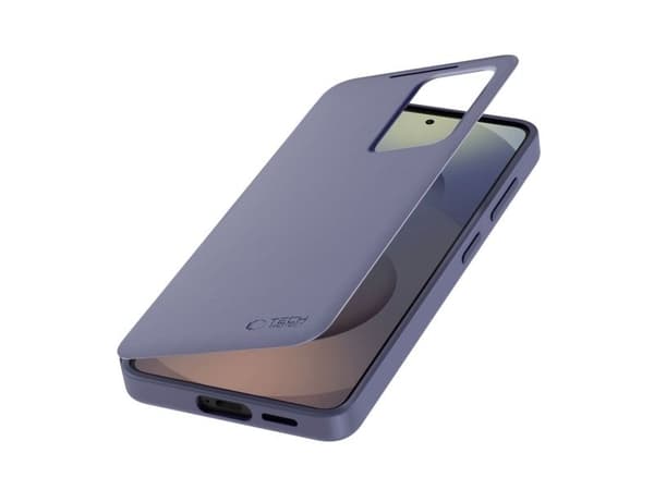 Tech-Protect smart wallet-deksel til Samsung Galaxy S26 - lilla