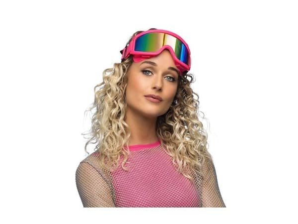 Neonpink skibriller
