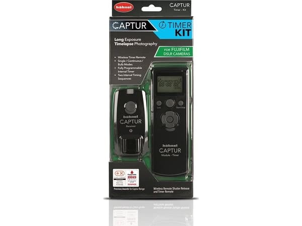 Hahnel Captur Timer-sett for Fujifilm, trådløs IR, timer, svart