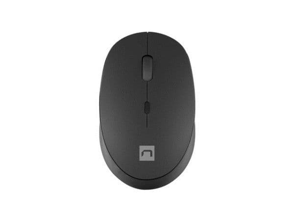 NATEC Harrier 2, Høyre hendt, Optisk, Bluetooth, 1600 DPI, Sort