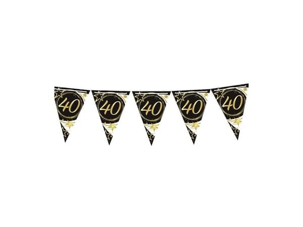 Vimpelguirlande 40 år